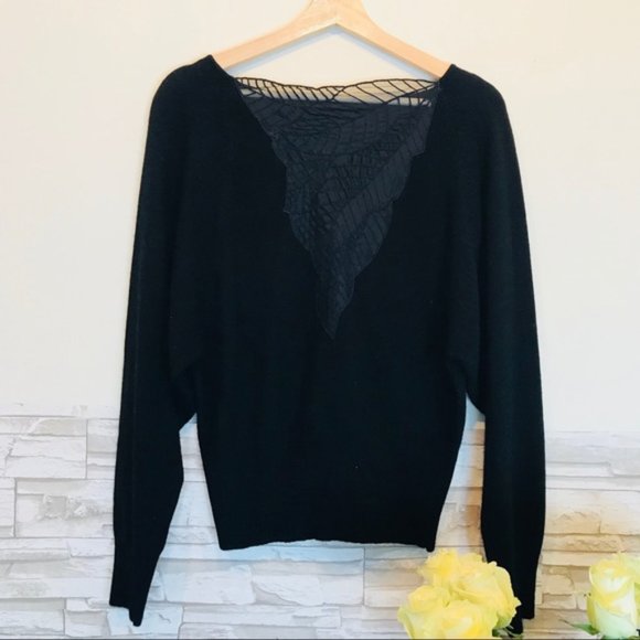 IQ Knitwear Lambswool Angora Vintage Sweater M - Picture 2 of 8